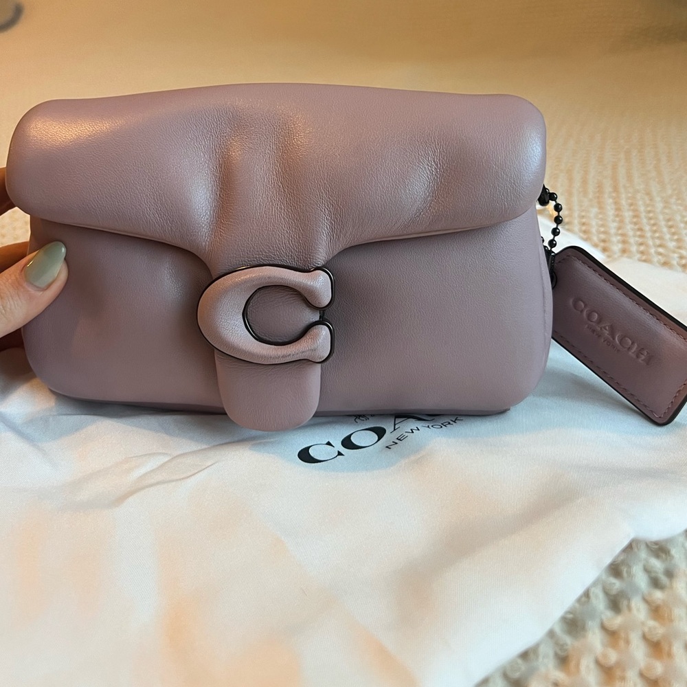 Coach Pillow Mini Tabby leather crossbody bag - Picture 2 of 15